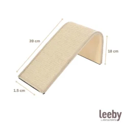 Leeby Feliz arranhador de chão para gatos