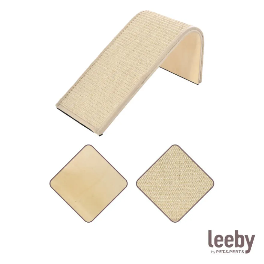 Leeby Feliz arranhador de chão para gatos