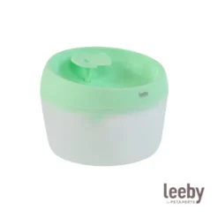 Leeby Fonte de Água Verde para cães e gatos