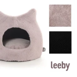 Leeby Igloo Anti Stress Rosa para gatos