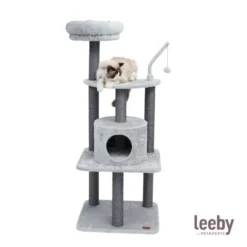 Leeby Kenzo árvore arranhadora com cama para gatos