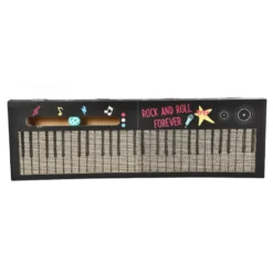 Leeby Kitty teclado arranhador de cartão com bola para gatos