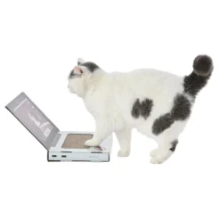 Leeby Lola arranhador de cartão em forma de portátil para gatos