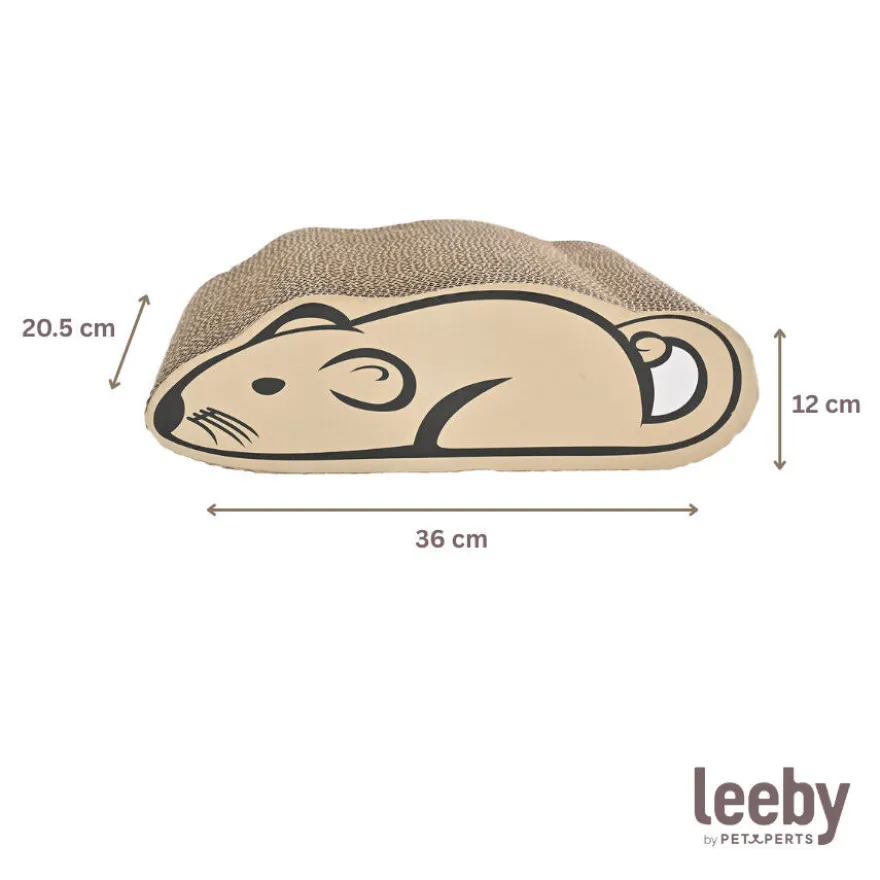 Leeby Miaou tábua arranhadora de cartão para gatos