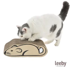 Leeby Miaou tábua arranhadora de cartão para gatos