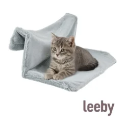 Leeby Rede de Radiador Cinzento para gatos