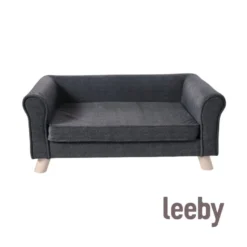Leeby Sofá cinza para cães