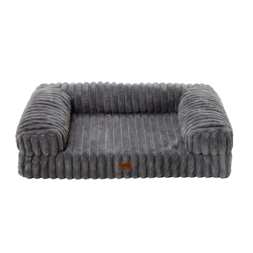 Leeby Sofá Cinzento para cães