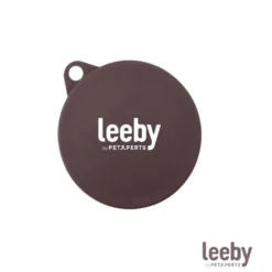 Leeby Tampa para Comedouro Castanha para cães e gatos