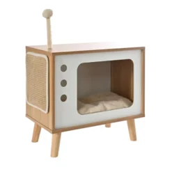 Leeby Thierre TV cama nido arranhador para gatos