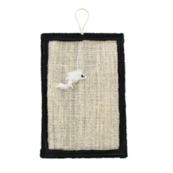 Leeby Tito arranhador para pé de mesa com brinquedo para gatos