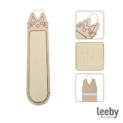 Leeby Wilki arranhador de parede para gatos