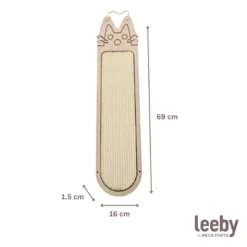 Leeby Wilki arranhador de parede para gatos