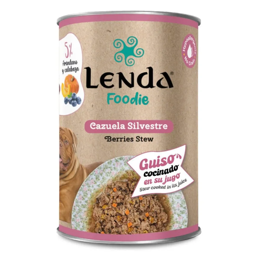 Lenda Casserole Selvagem lata para cães