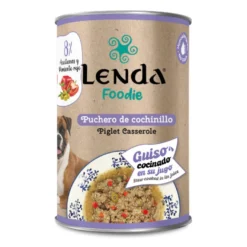 Lenda Guisado de Leitão em lata para cães
