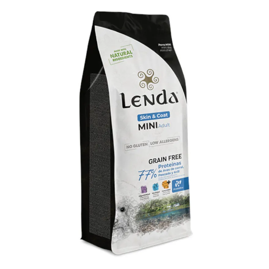 Lenda Mini Adult Grain Free Skin & Coat ração para cães