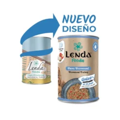 Lenda Provencal Turkey Lata para cães