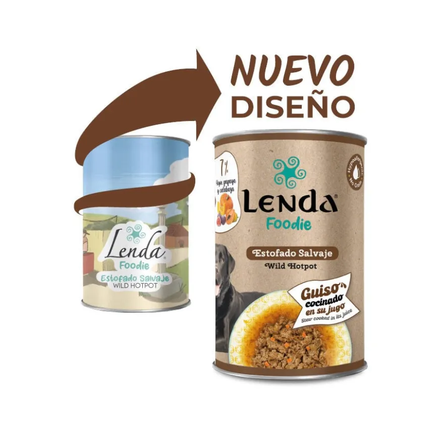 Lenda Wild Hotpot Ensopado Selvagem lata para cães