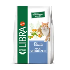 Libra Adult Sterilized Atum ração para gatos