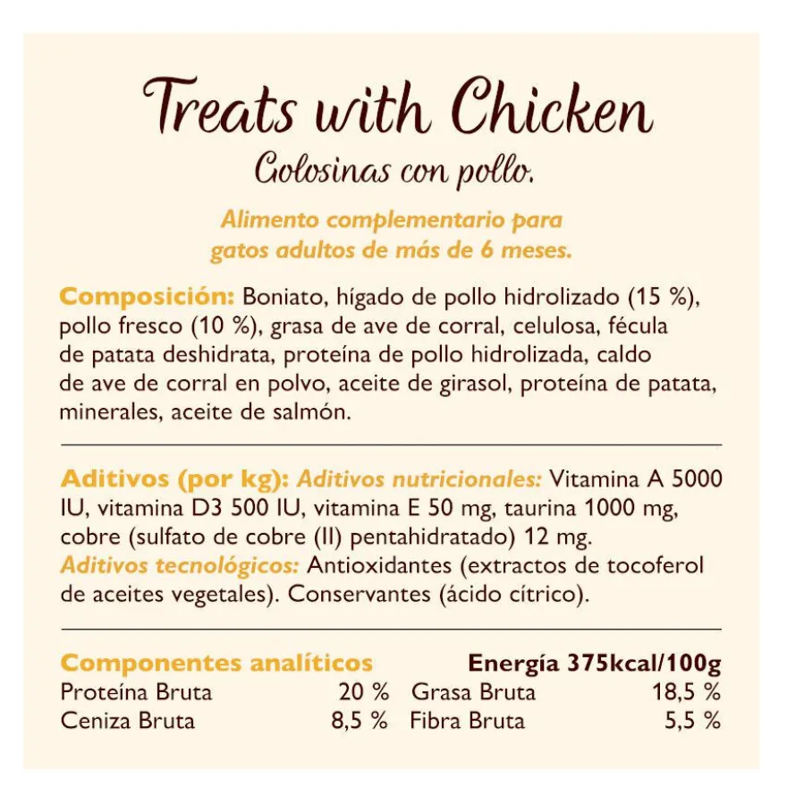 Lily's Kitchen Biscoitos Frango para gatos