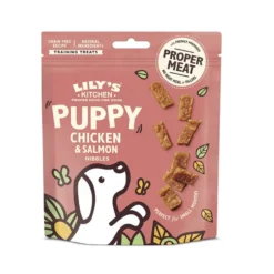 Lily's Kitchen Biscoitos Puppy Frango e Salmão para cães
