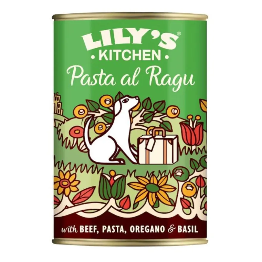 Lily's Kitchen Comida húmida de novilho com massa para cães