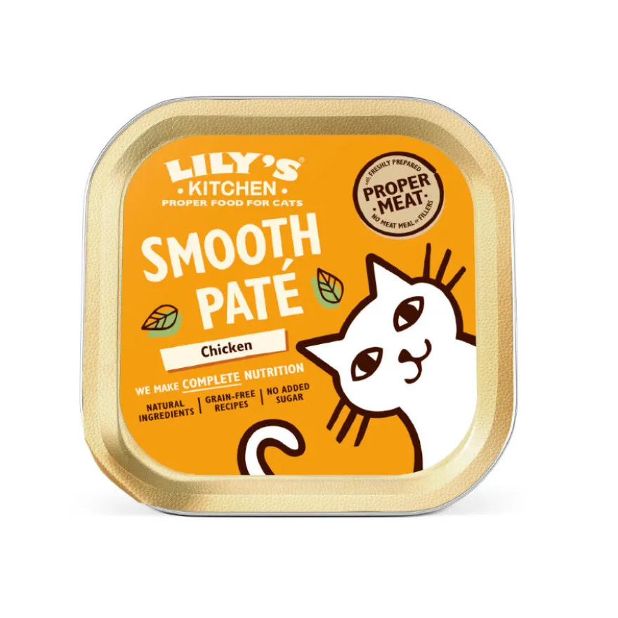 Lilys Kitchen frango terrina para gatos