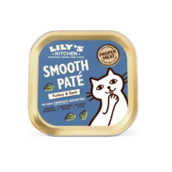Lily's Kitchen Peru e Pato em Patê Suave terrina para gatos