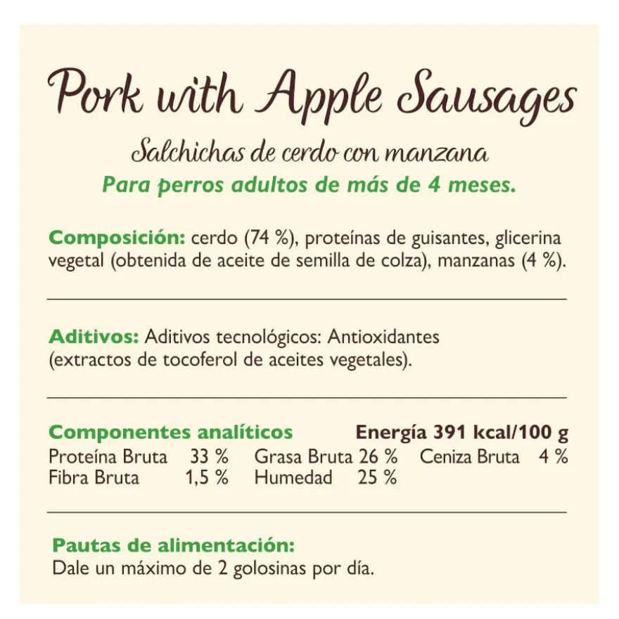 Lily's Kitchen Salsichas de Porco para cães