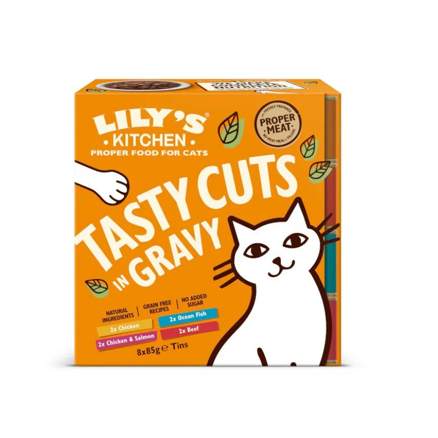 Lily's Kitchen Tasty Cuts em Molho para gatos – Multipack