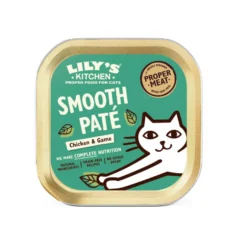 Lily's Kitchen Tin Hunters frango com peru e porco terrina para gatos
