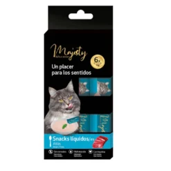 Majesty Snack Líquido de Atum para gatos