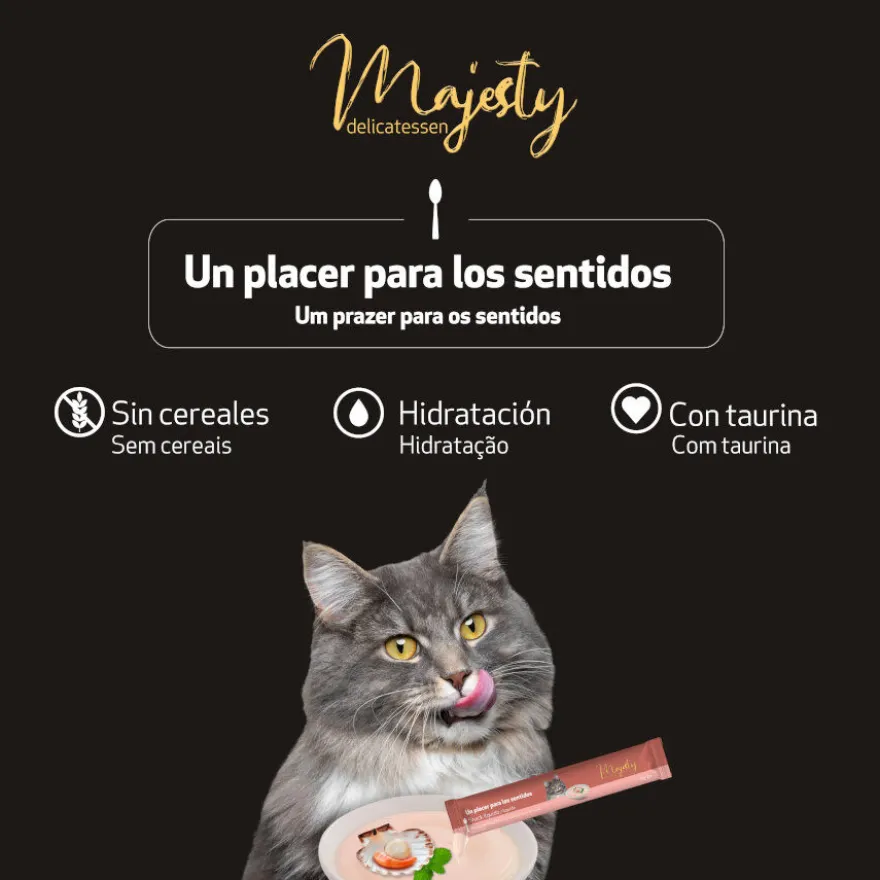 Majesty Snack líquido Mix para gatos