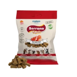 Mediterranean Natural Biscoitos Serrano Snacks de Fiambre para cães