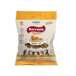 Mediterranean Natural Biscoitos Serrano Snacks de frango para cães