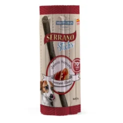 Mediterranean Natural Serrano Barrinhas de Presunto Serrano para cães