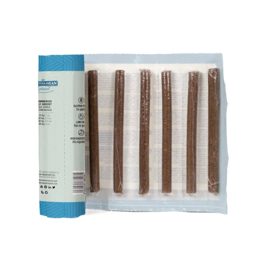 Mediterranean Natural Serrano Barrinhas de Salmão e Atum para cães