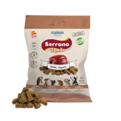 Mediterranean Natural Serrano Biscoitos Fígado para cães