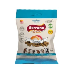 Mediterranean Natural Serrano Biscoitos Salmão e Atum para cães