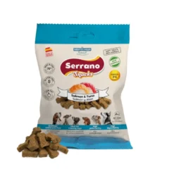 Mediterranean Natural Serrano Biscoitos Salmão e Atum para cães