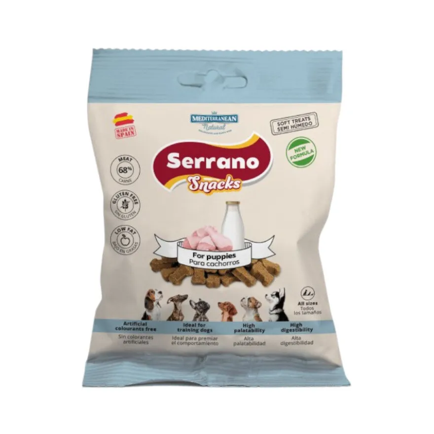 Mediterranean Natural Serrano Ossinhos para cachorros