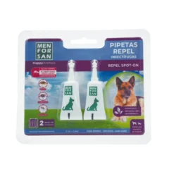 Menforsan Pipetas repelentes naturais para cães