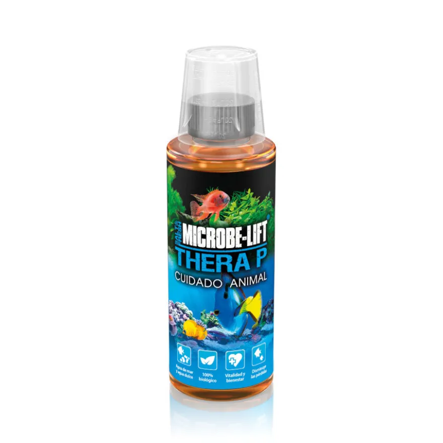 Microbe-Lift Thera P Animal Care Tratamento de bactérias para peixes