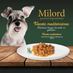 Milord Frango em Gelatina terrina para cães