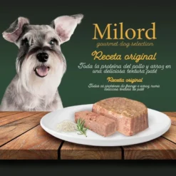 Milord Senior Frango e Arroz em paté terrina para cães
