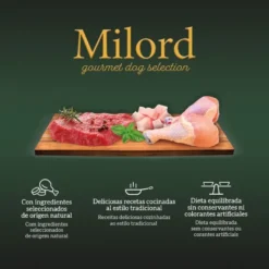 Milord Senior Frango e Arroz em paté terrina para cães