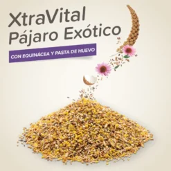 Mistura de sementes Beaphar XtraVital Premium para aves exóticas