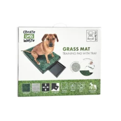 M-pets Resguardo de Treino de Erva com Bandeja para cachorros
