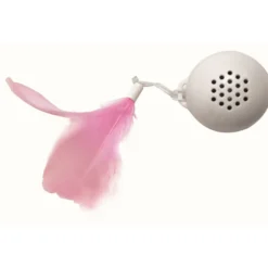 M-Pets Swing Bola Branca e Rosa para gatos