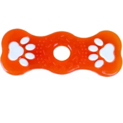 M-Pets Yummy Brinquedo com Sabor a Bacon Vermelho para cães